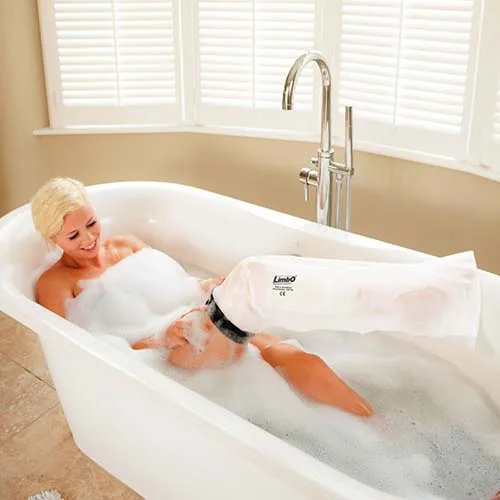 Beschermhoes 1/2 been - volwassene - kort - Afbeelding 2