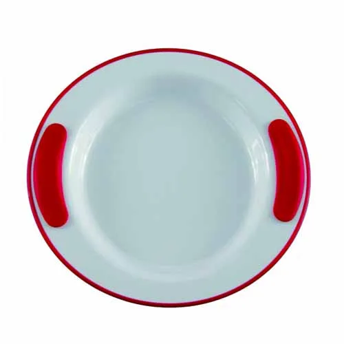 Ornamin Warmhoudbord wit/rood - Afbeelding 3