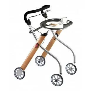 Trust Care Let's Go Indoor rollator beuken/zilver