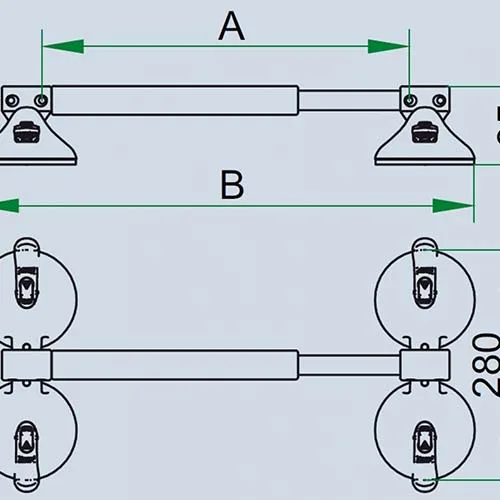 Mobiliteitshulp QuattroPlus 645-770 mm - Afbeelding 5