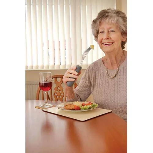 Bestek verdikker anti-slip Grip - volwassene grijs - Afbeelding 2