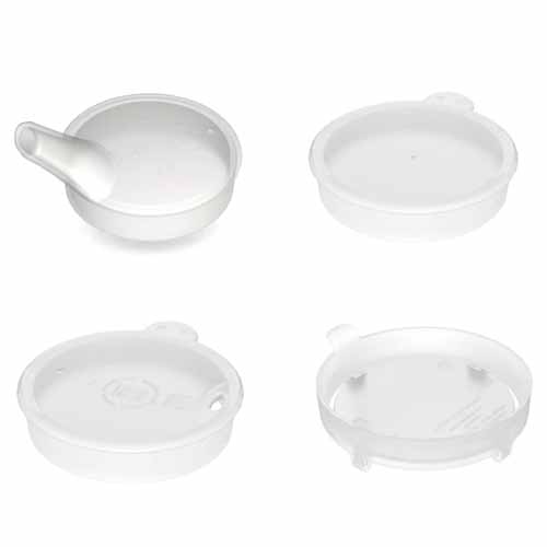 Ornamin diversen deksels voor Ornamin bekers