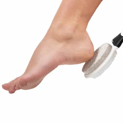 Vitility puimsteen met borstel - Afbeelding 2