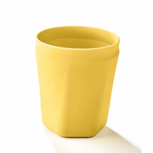 Vitility Cup beker transparant met sleeve Geel - Afbeelding 5